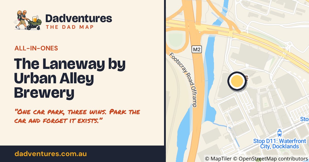 The Laneway by Urban Alley Brewery on the Dad Map