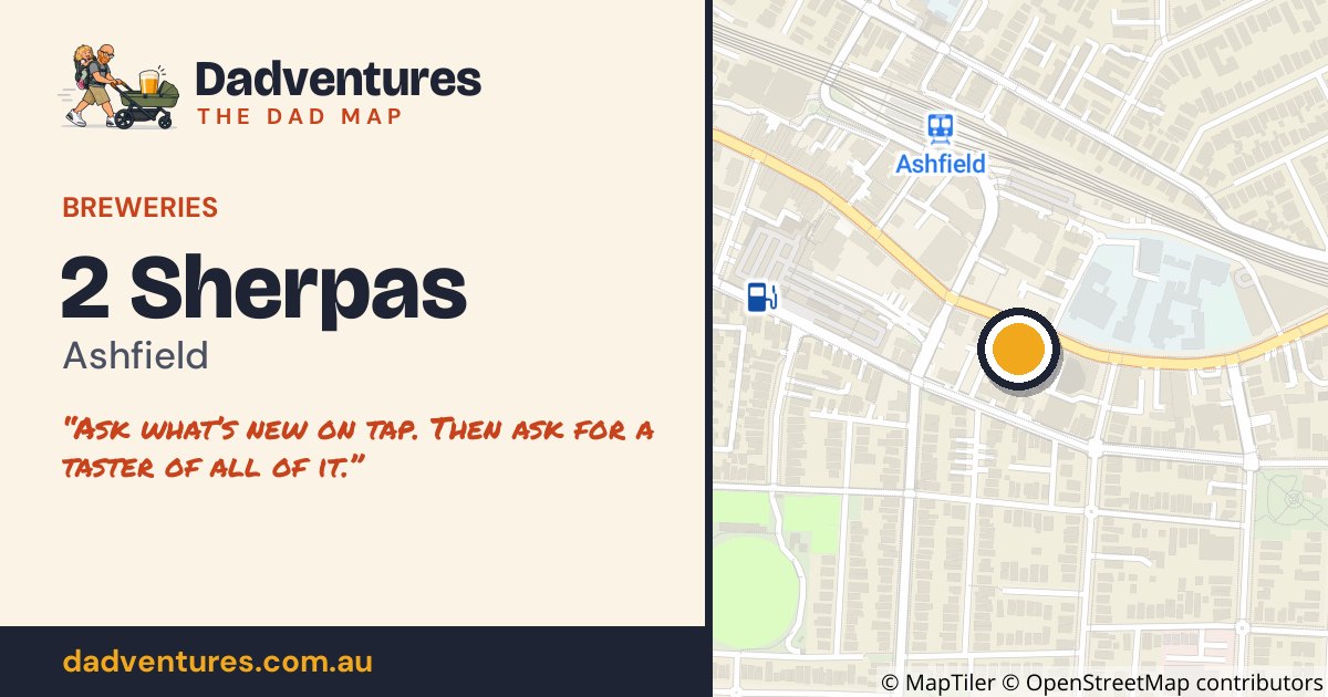 2 Sherpas on the Dad Map