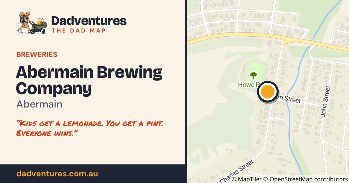 Abermain Brewing Company on the Dad Map