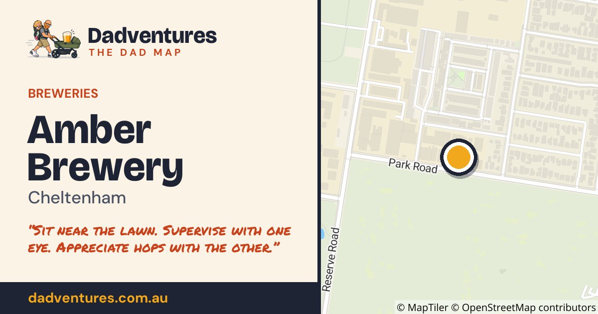Amber Brewery on the Dad Map