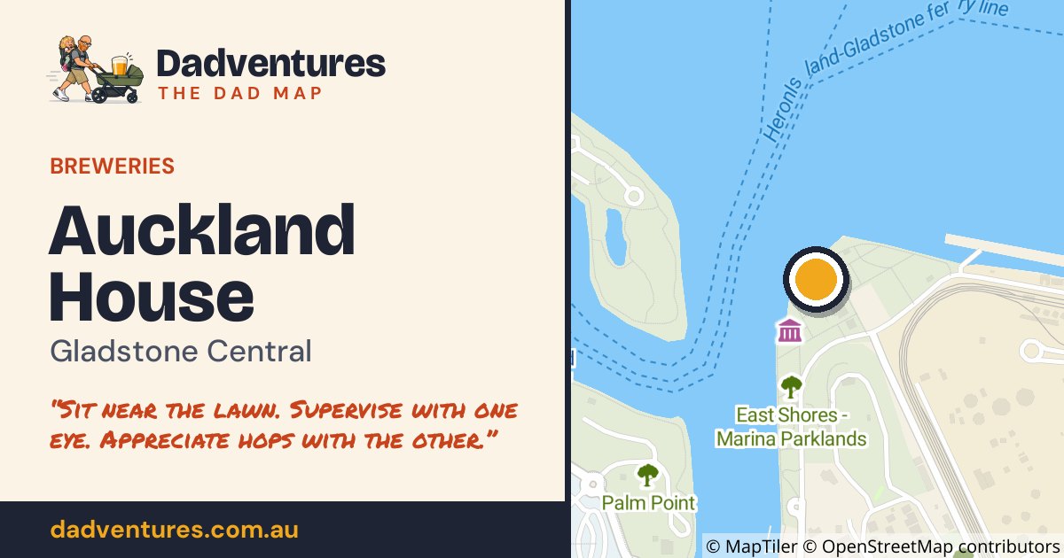Auckland House on the Dad Map