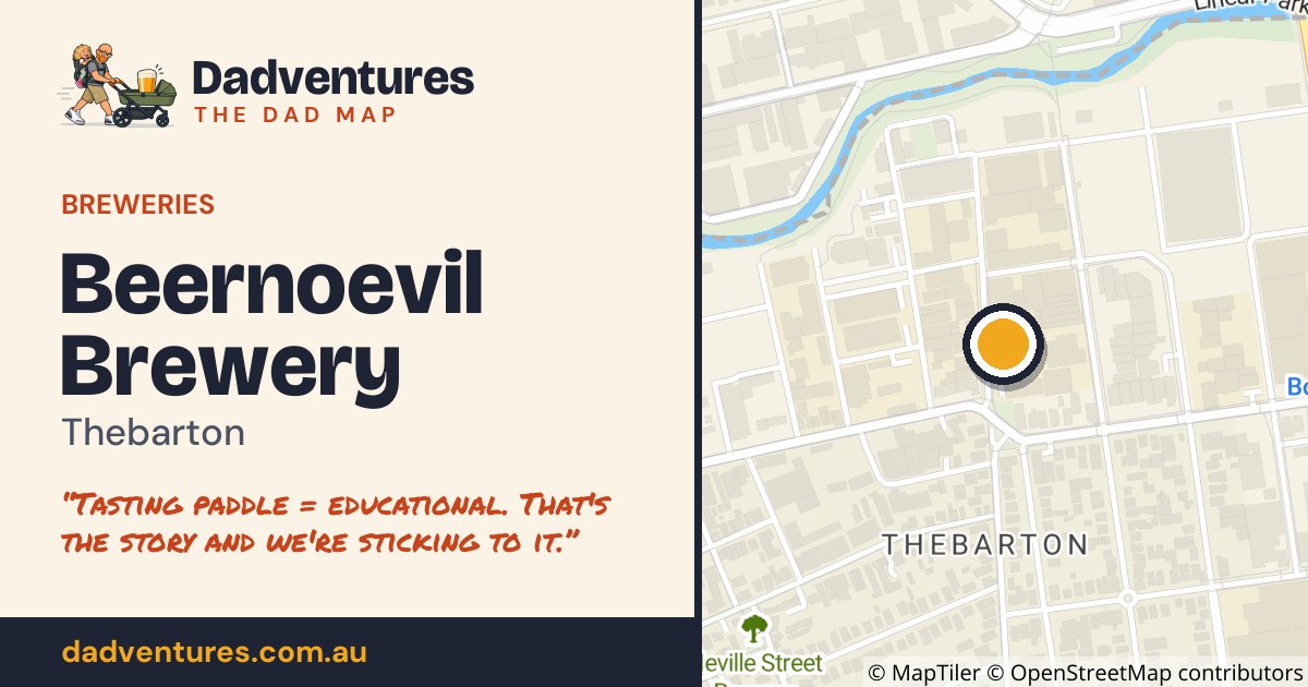 Beernoevil Brewery on the Dad Map