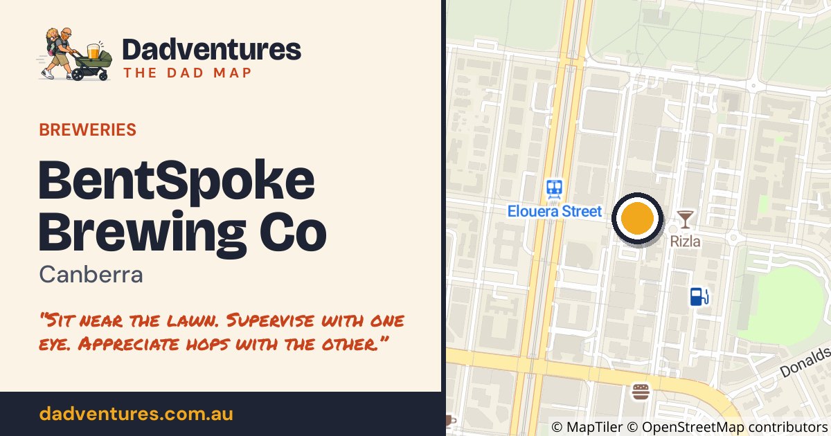 BentSpoke Brewing Co on the Dad Map