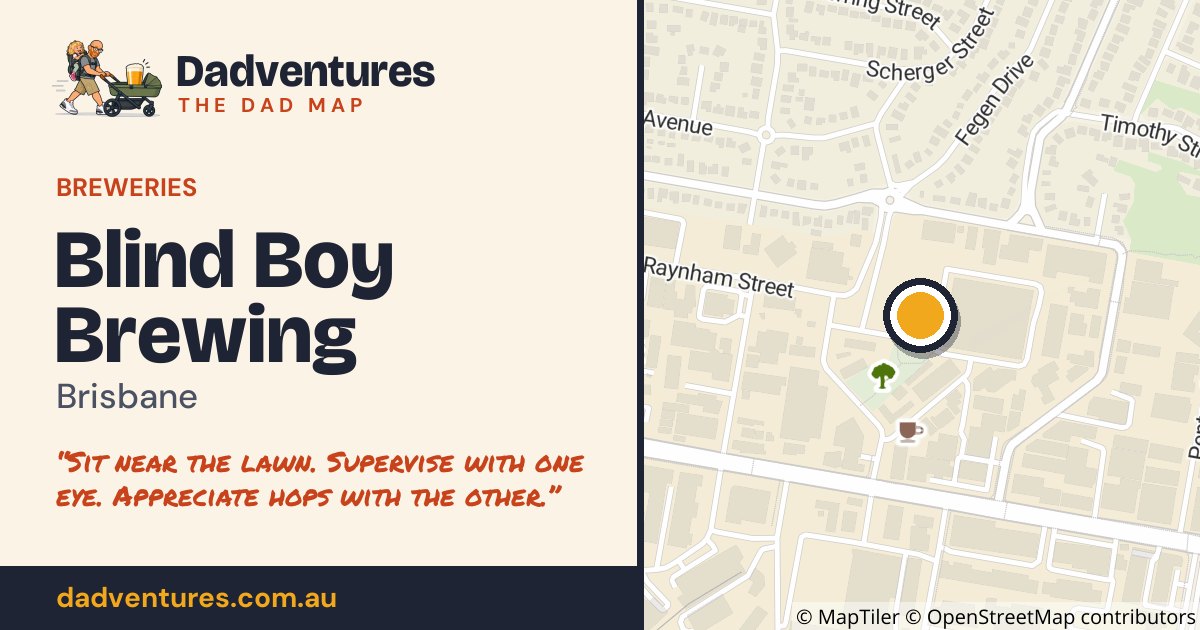 Blind Boy Brewing on the Dad Map