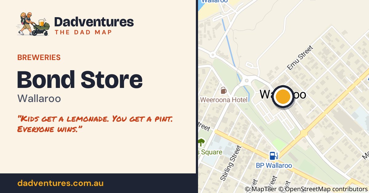 Bond Store on the Dad Map