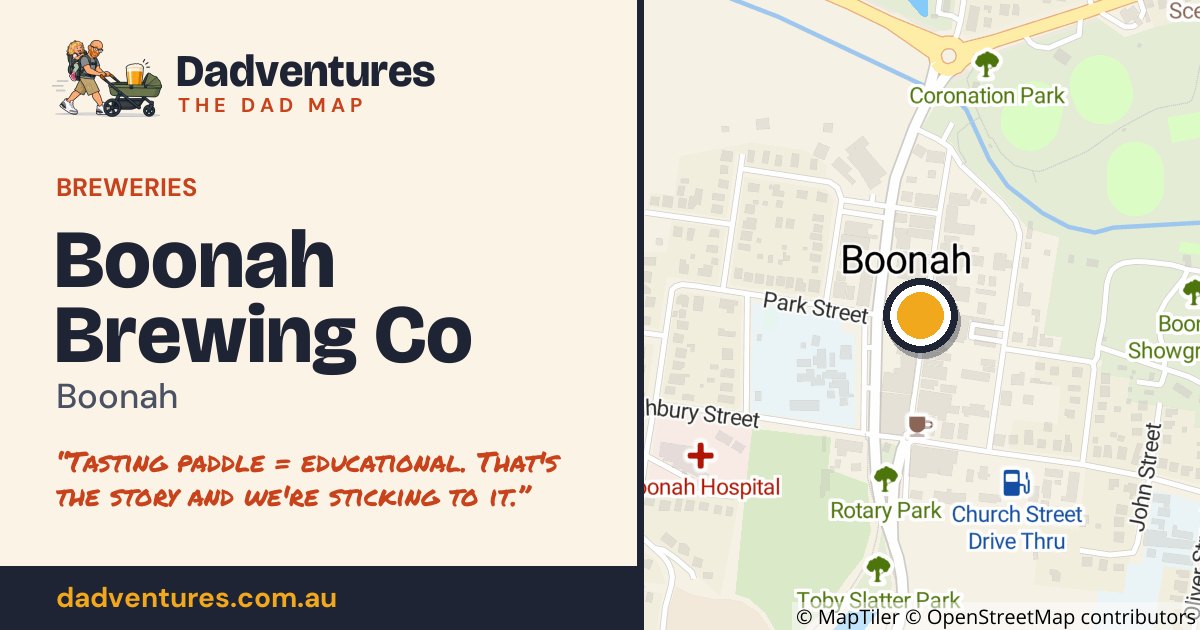 Boonah Brewing Co on the Dad Map