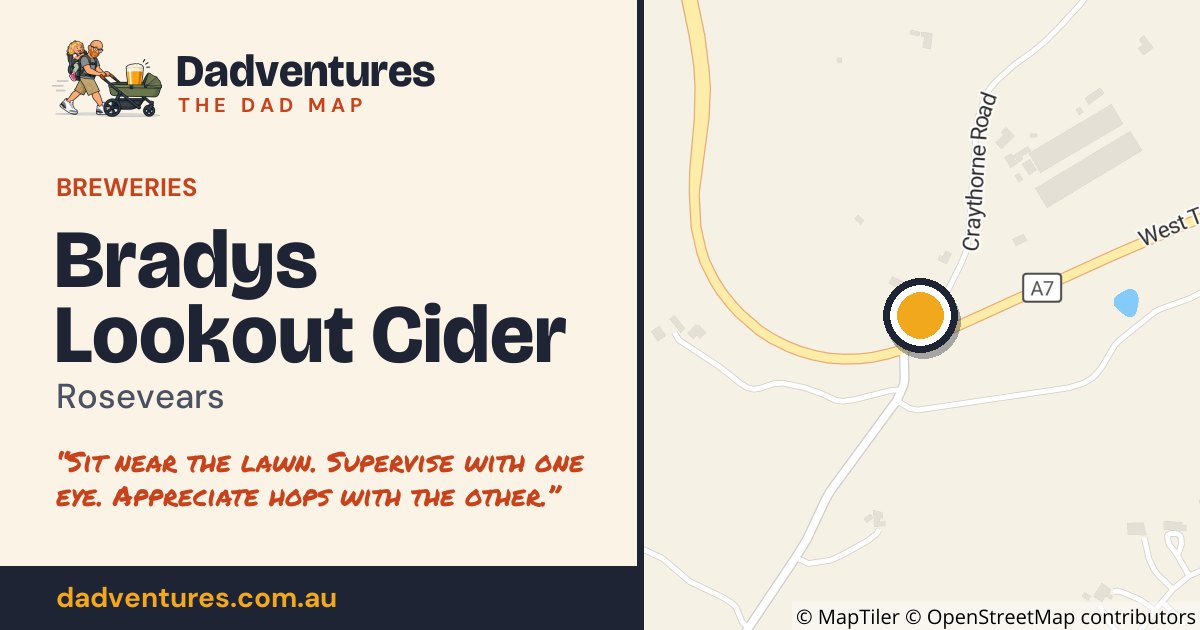 Bradys Lookout Cider on the Dad Map