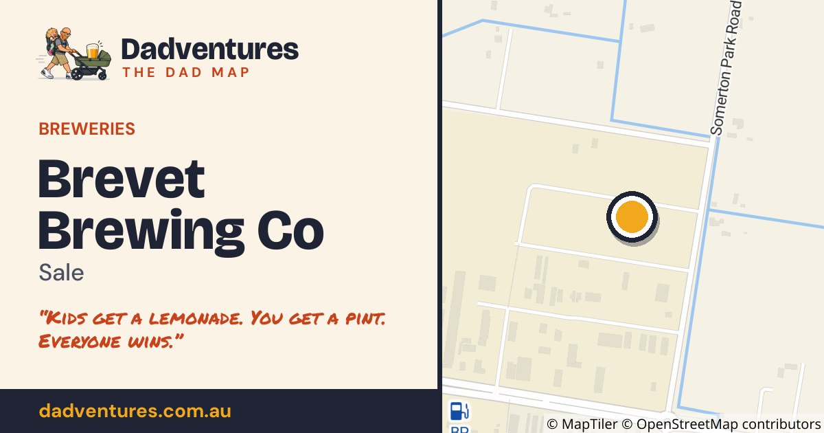 Brevet Brewing Co on the Dad Map