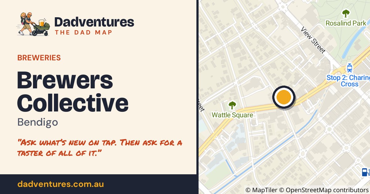 Brewers Collective on the Dad Map