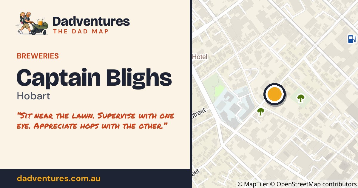 Captain Blighs on the Dad Map