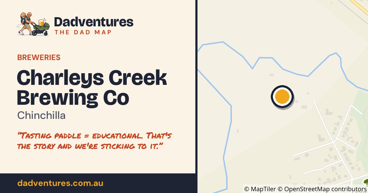 Charleys Creek Brewing Co on the Dad Map