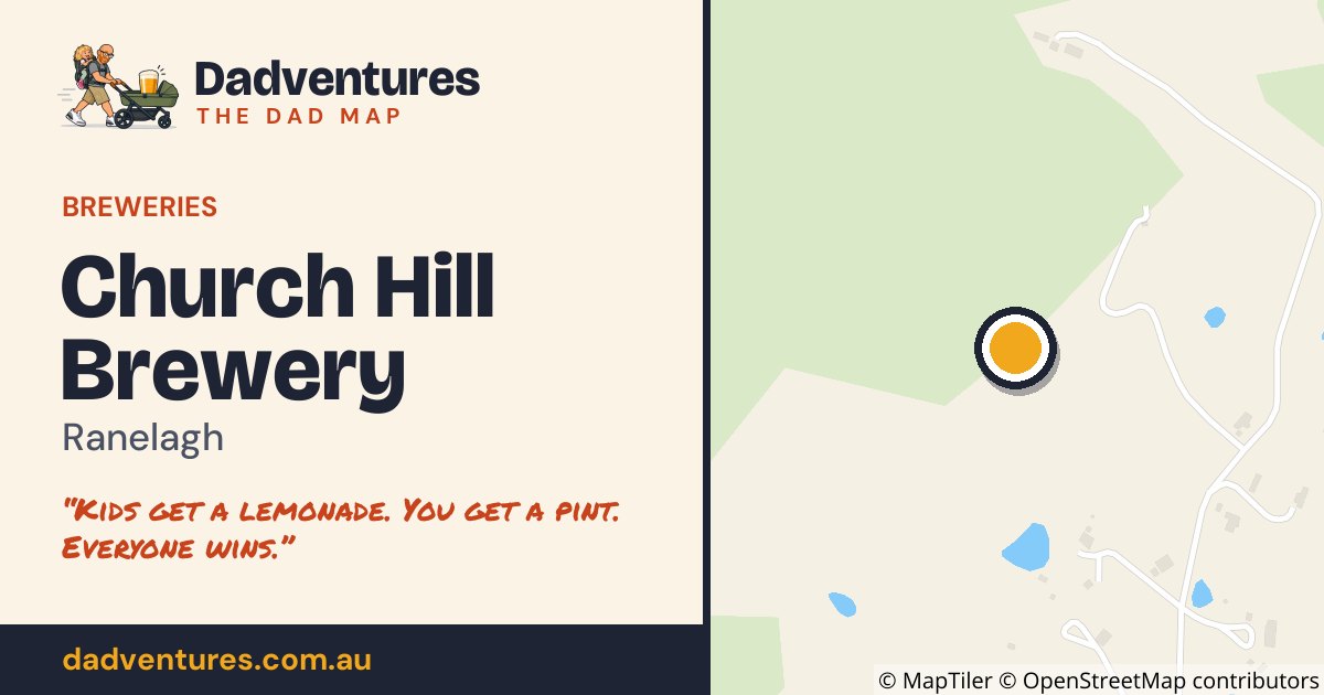 Church Hill Brewery on the Dad Map