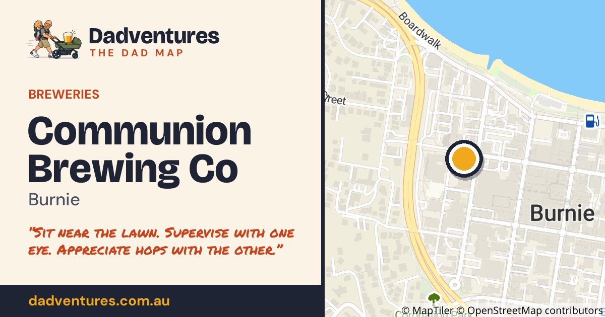 Communion Brewing Co on the Dad Map