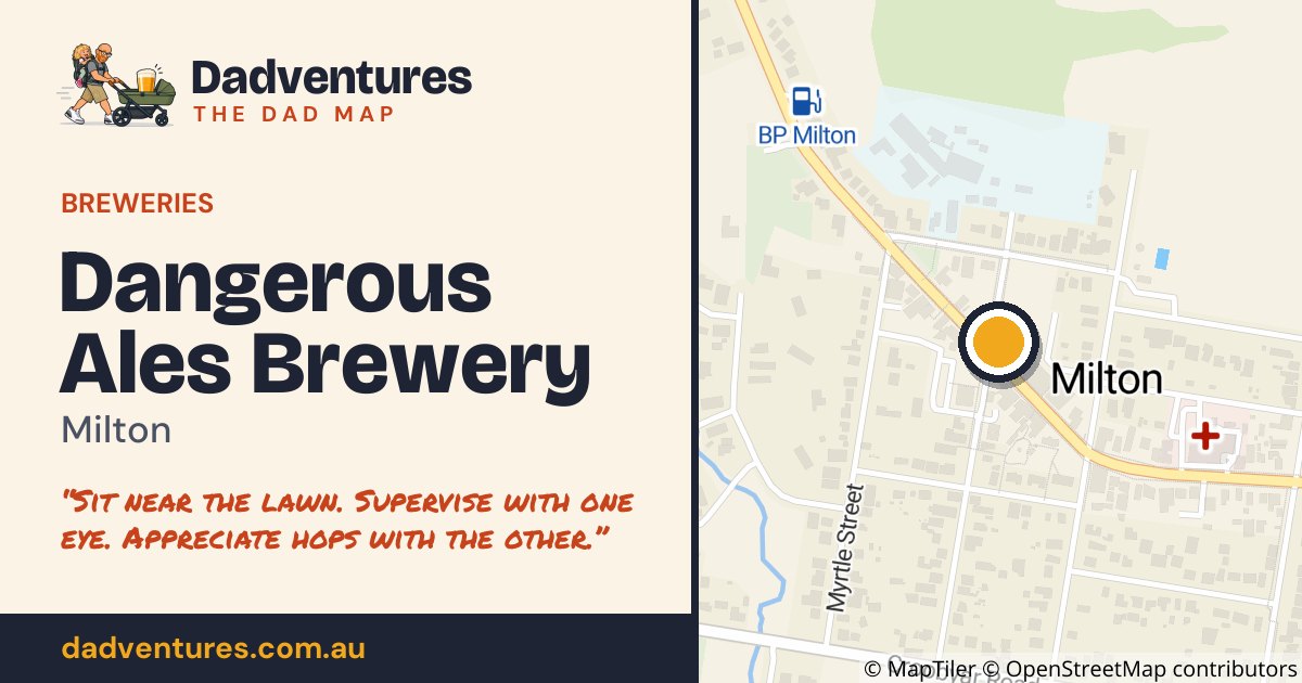 Dangerous Ales Brewery on the Dad Map