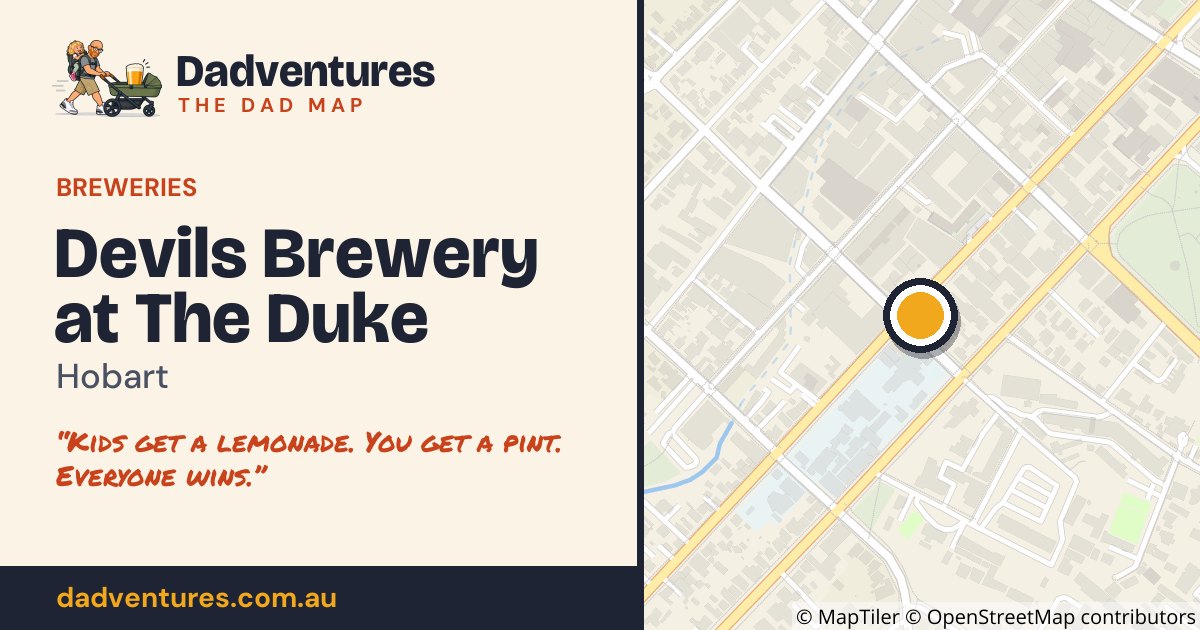 Devils Brewery at The Duke on the Dad Map
