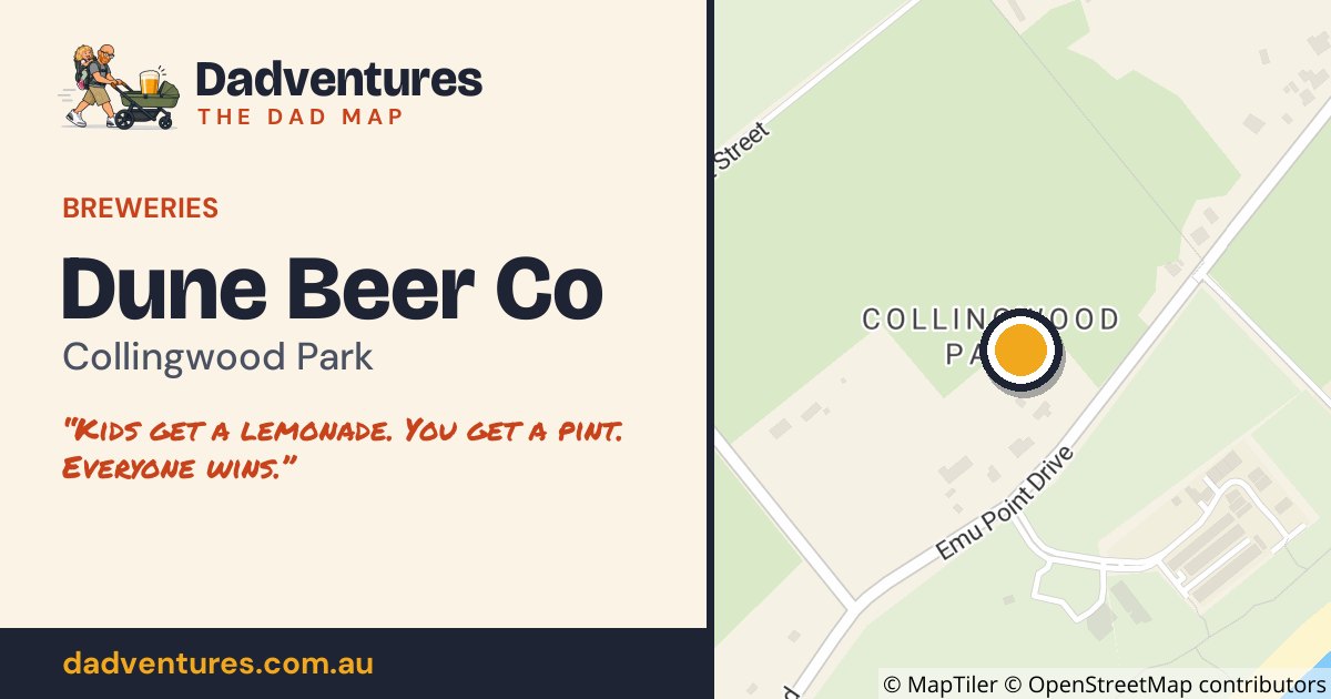 Dune Beer Co  on the Dad Map