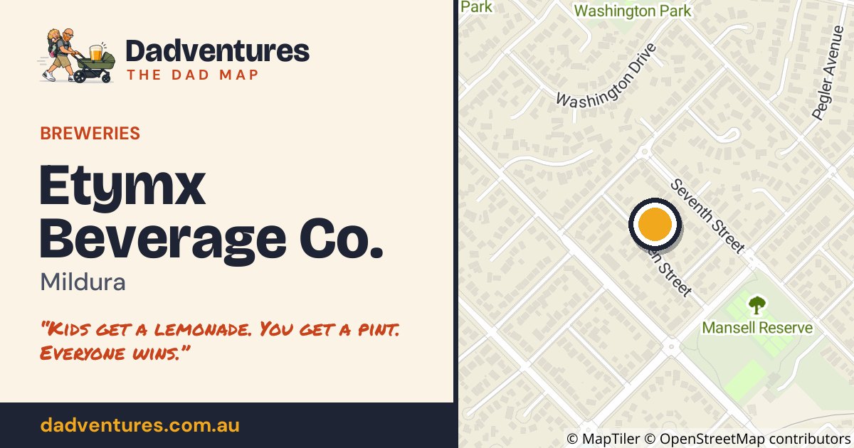 Etymx Beverage Co. on the Dad Map