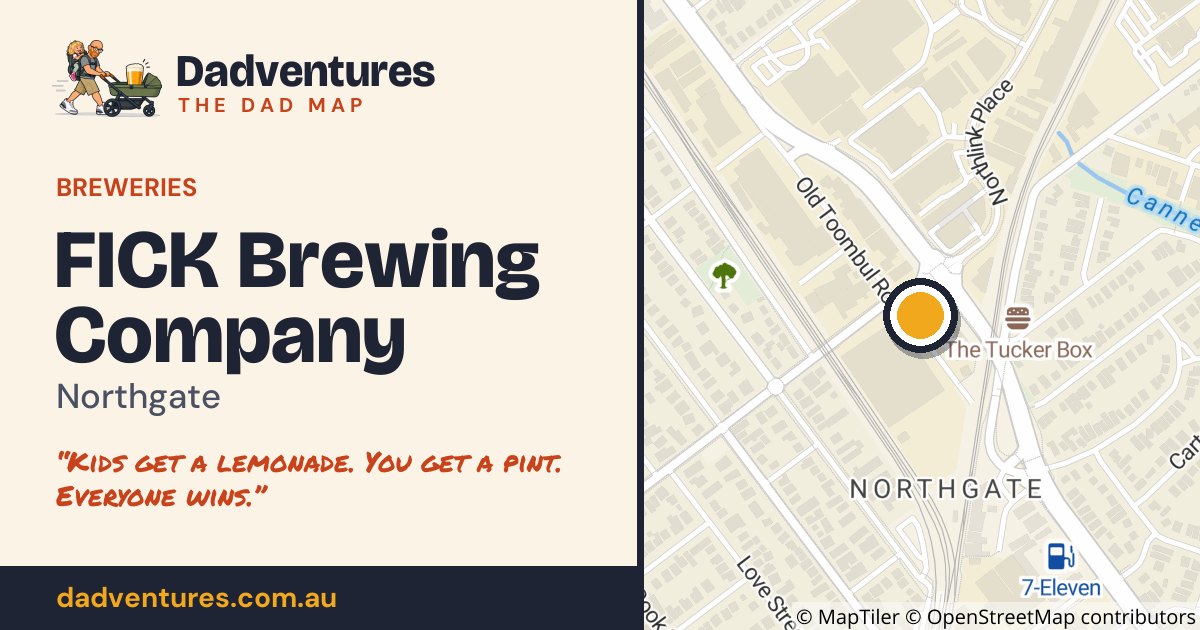 FICK Brewing Company on the Dad Map