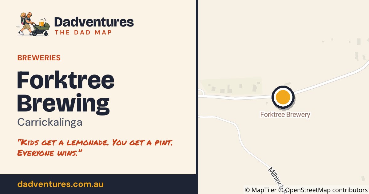 Forktree Brewing on the Dad Map