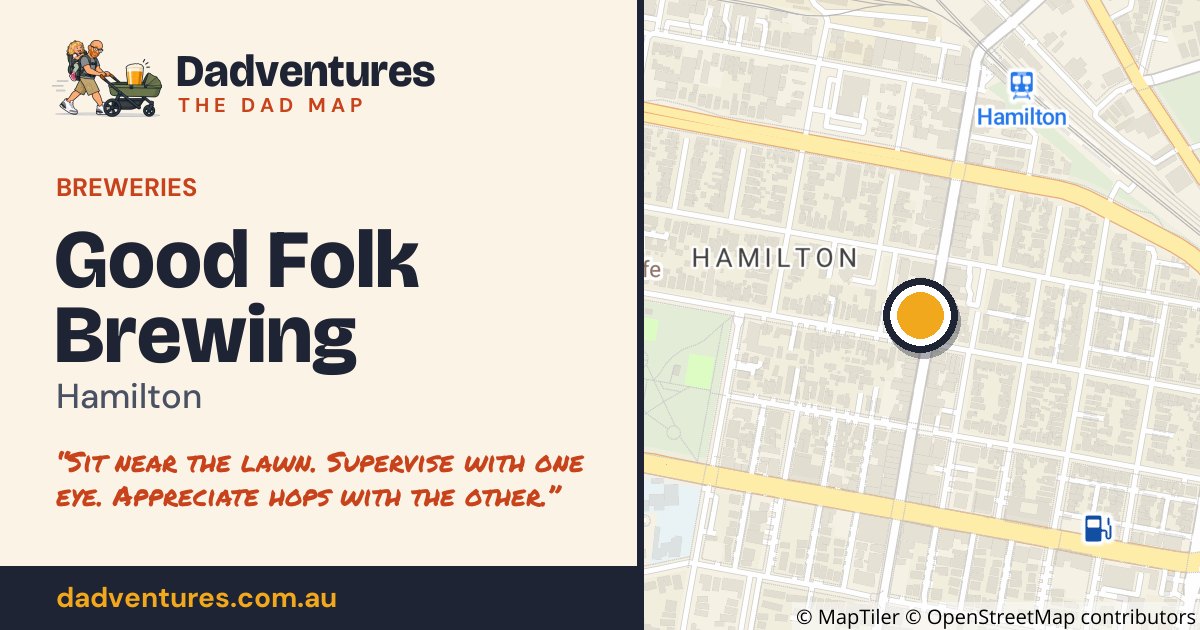Good Folk Brewing on the Dad Map