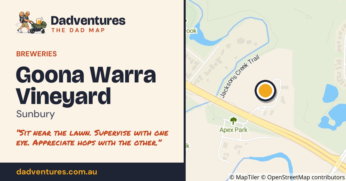 Goona Warra Vineyard on the Dad Map