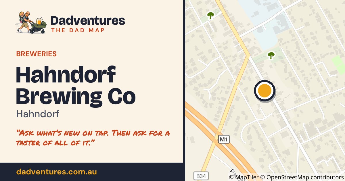 Hahndorf Brewing Co on the Dad Map