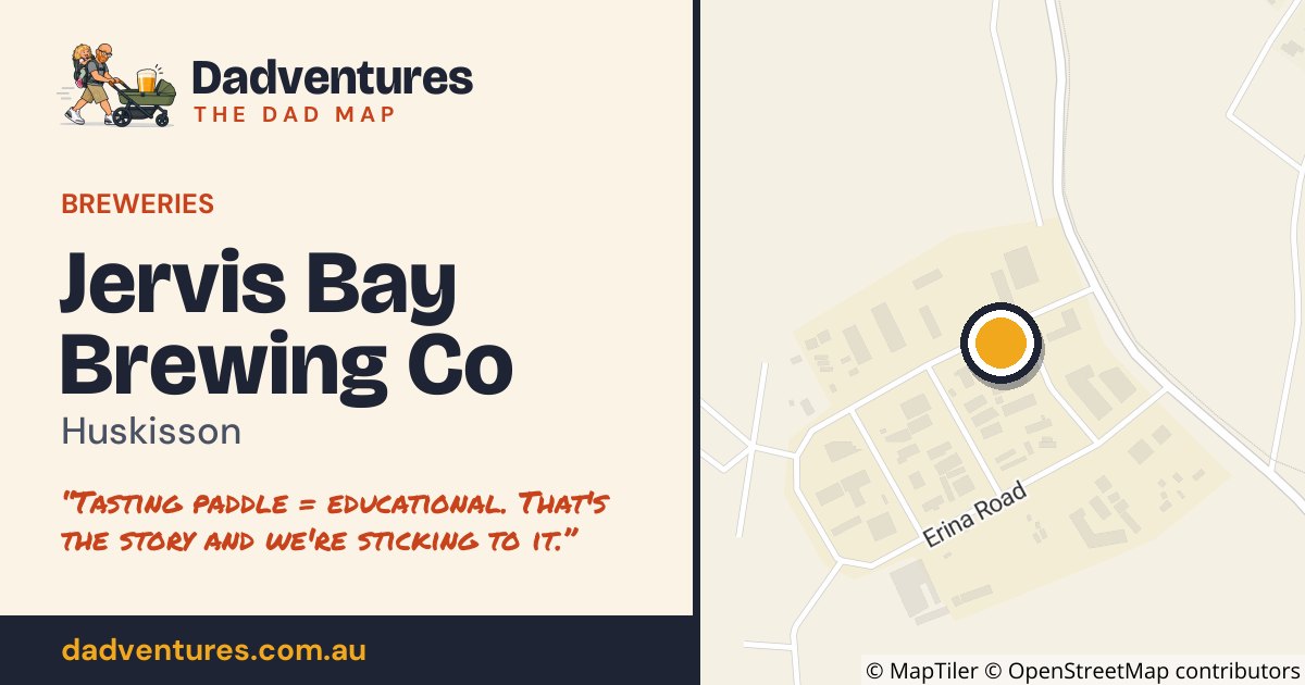 Jervis Bay Brewing Co on the Dad Map