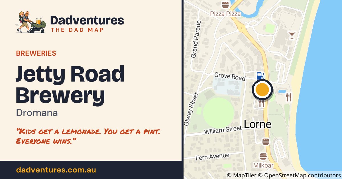 Jetty Road Brewery on the Dad Map