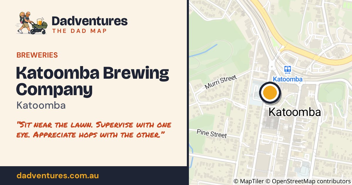 Katoomba Brewing Company on the Dad Map