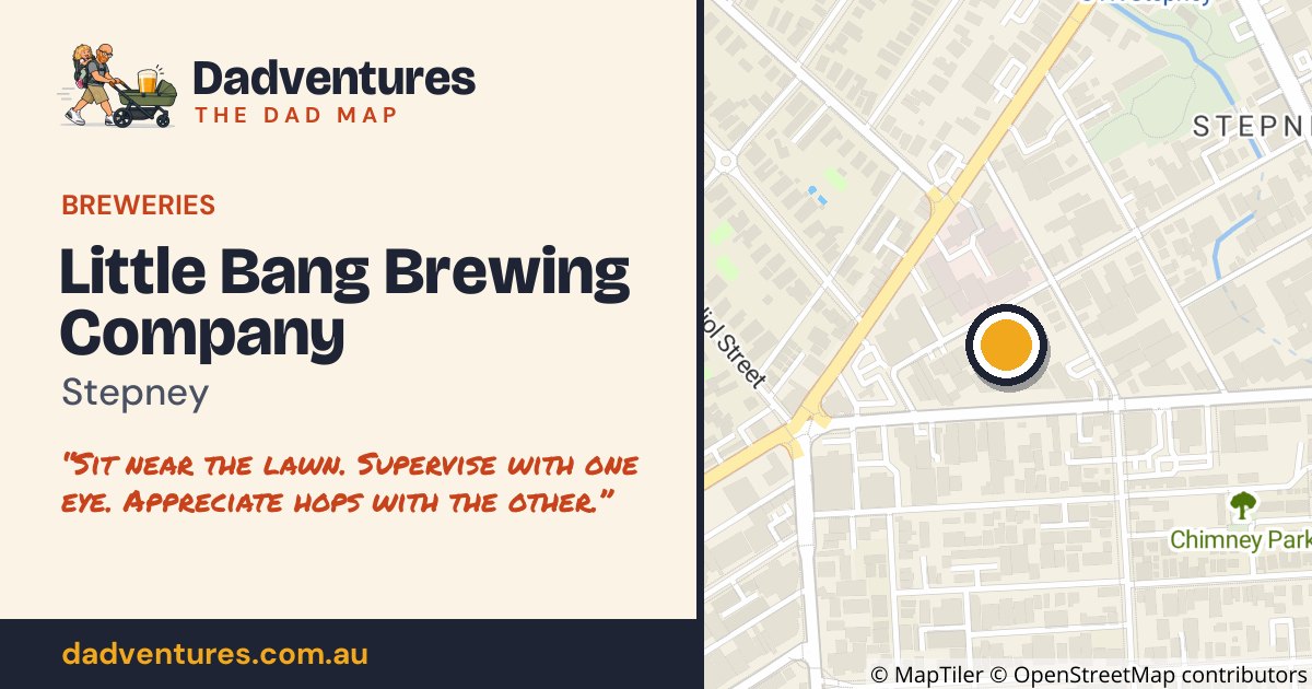 Little Bang Brewing Company on the Dad Map