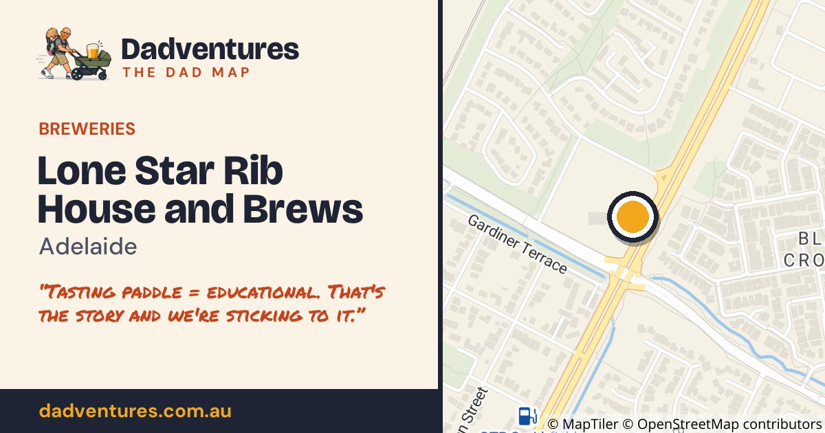 Lone Star Rib House and Brews on the Dad Map