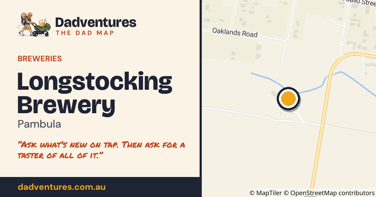 Longstocking Brewery on the Dad Map