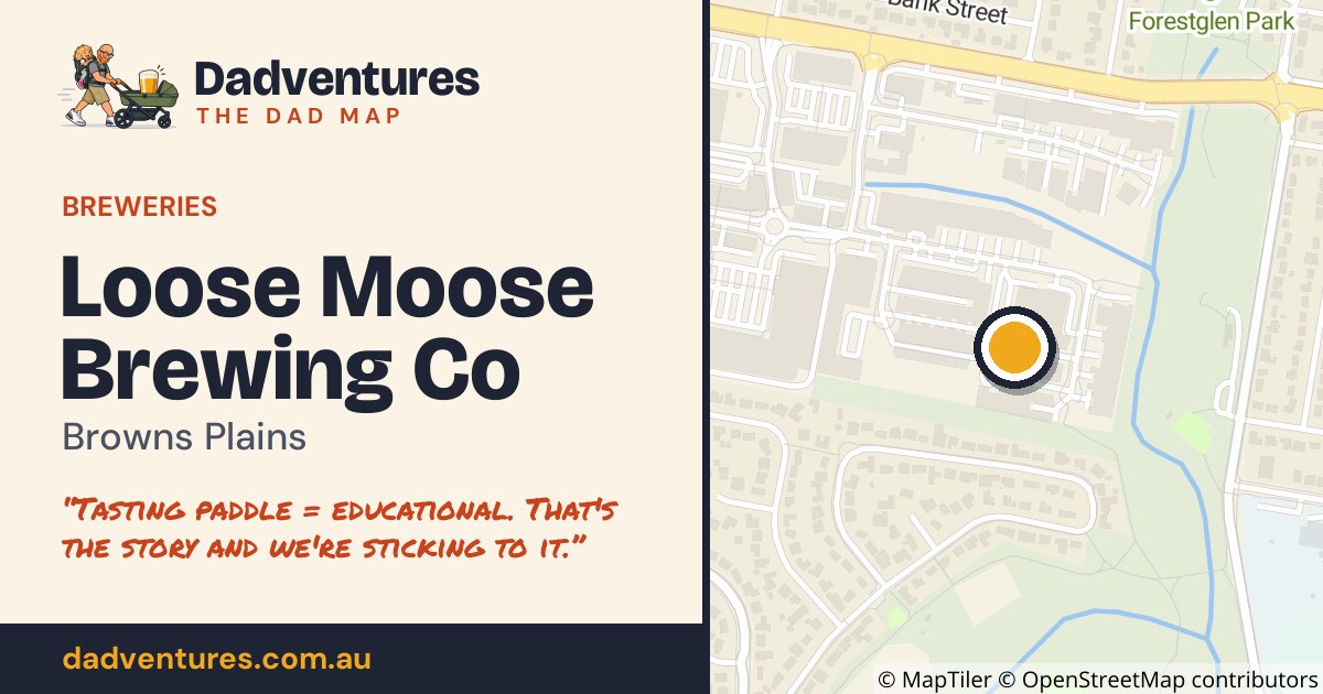 Loose Moose Brewing Co on the Dad Map