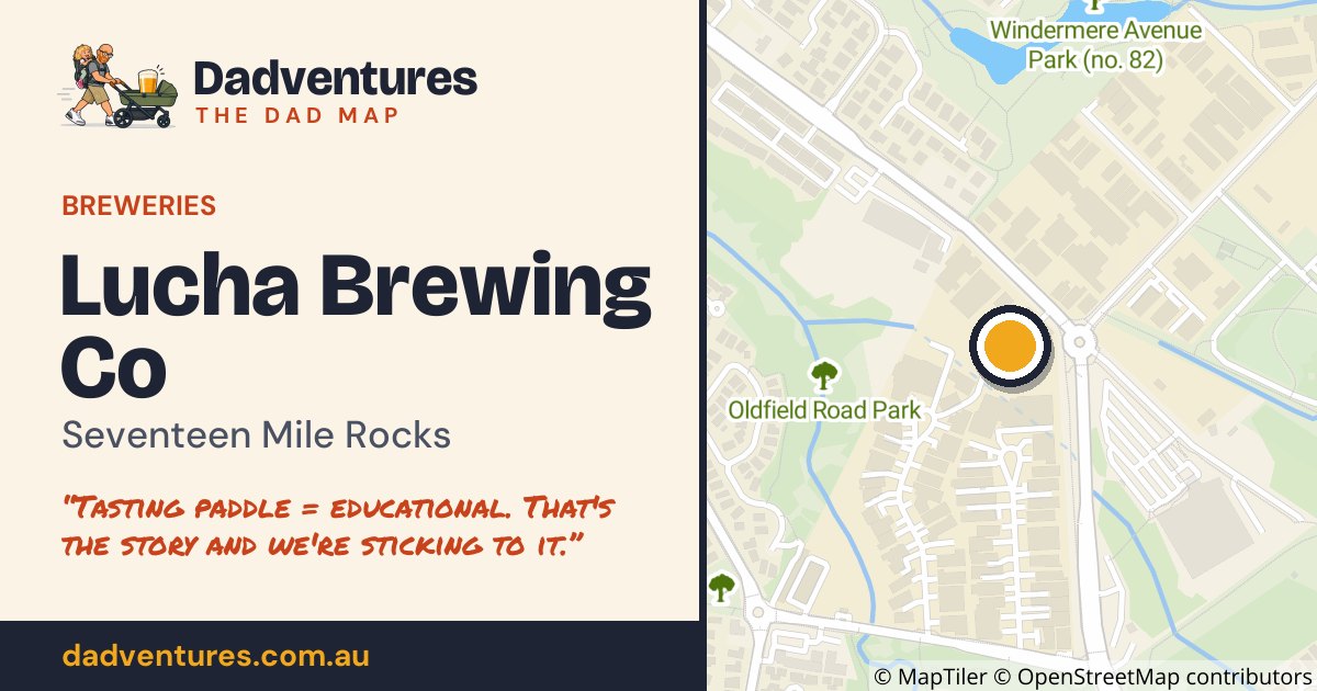 Lucha Brewing Co on the Dad Map