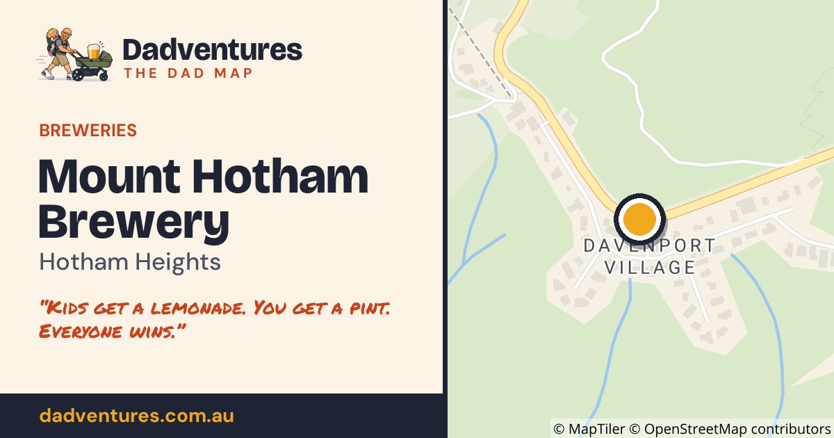 Mount Hotham Brewery on the Dad Map