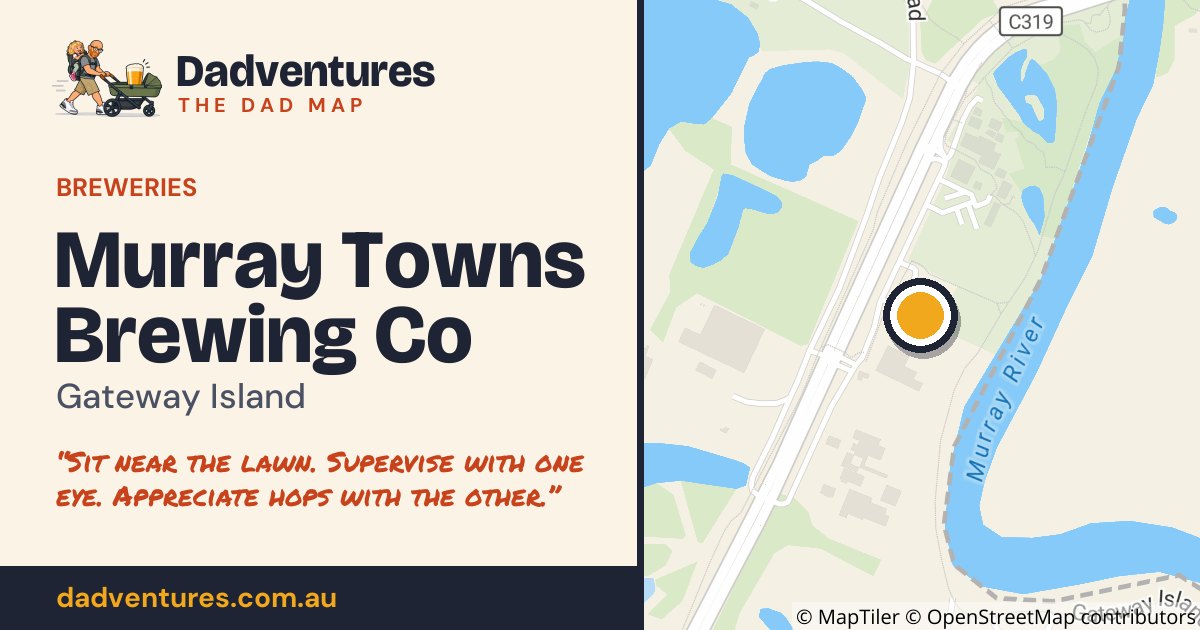 Murray Towns Brewing Co on the Dad Map