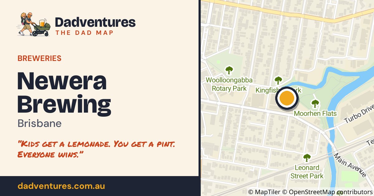 Newera Brewing on the Dad Map