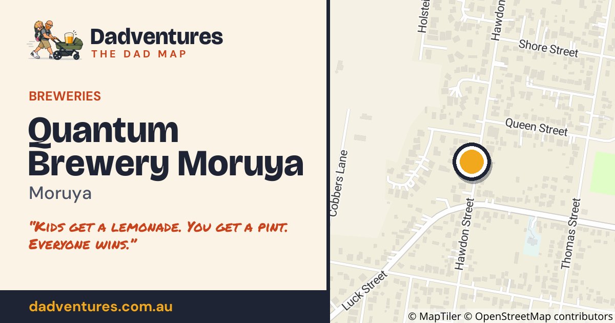 Quantum Brewery Moruya on the Dad Map