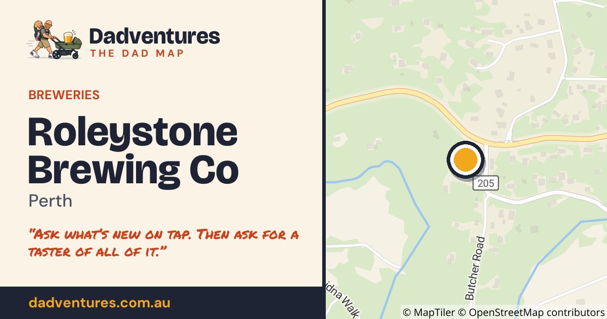 Roleystone Brewing Co on the Dad Map