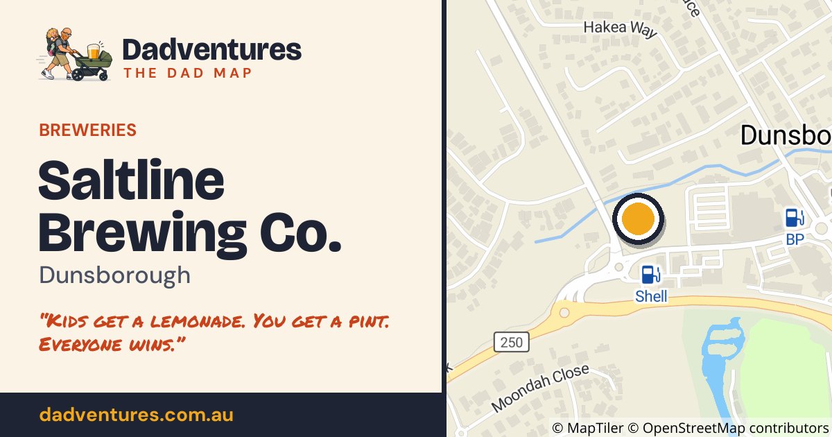 Saltline Brewing Co. on the Dad Map