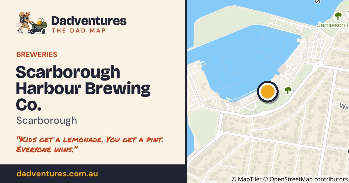 Scarborough Harbour Brewing Co. on the Dad Map