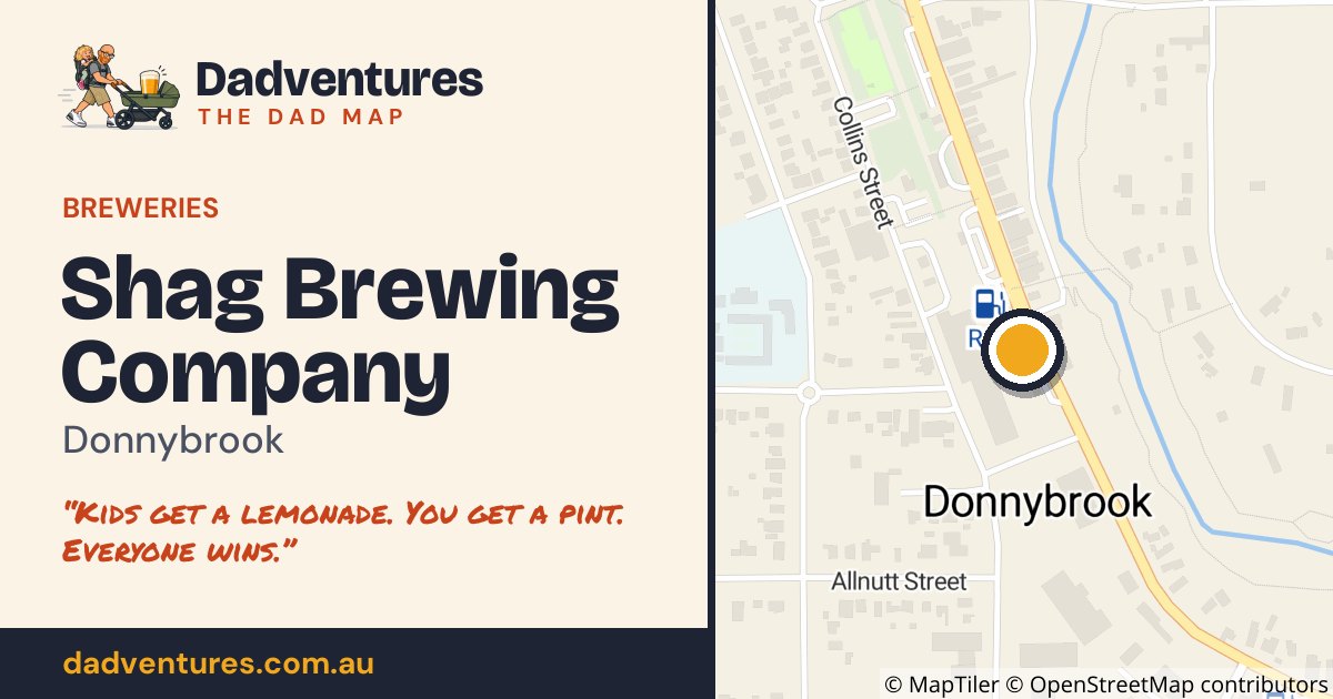 Shag Brewing Company on the Dad Map