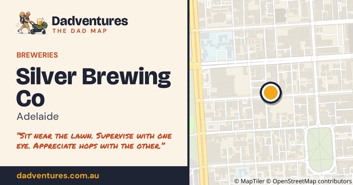 Silver Brewing Co on the Dad Map