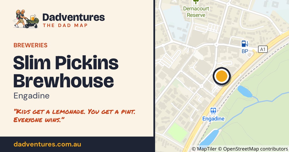 Slim Pickins Brewhouse on the Dad Map