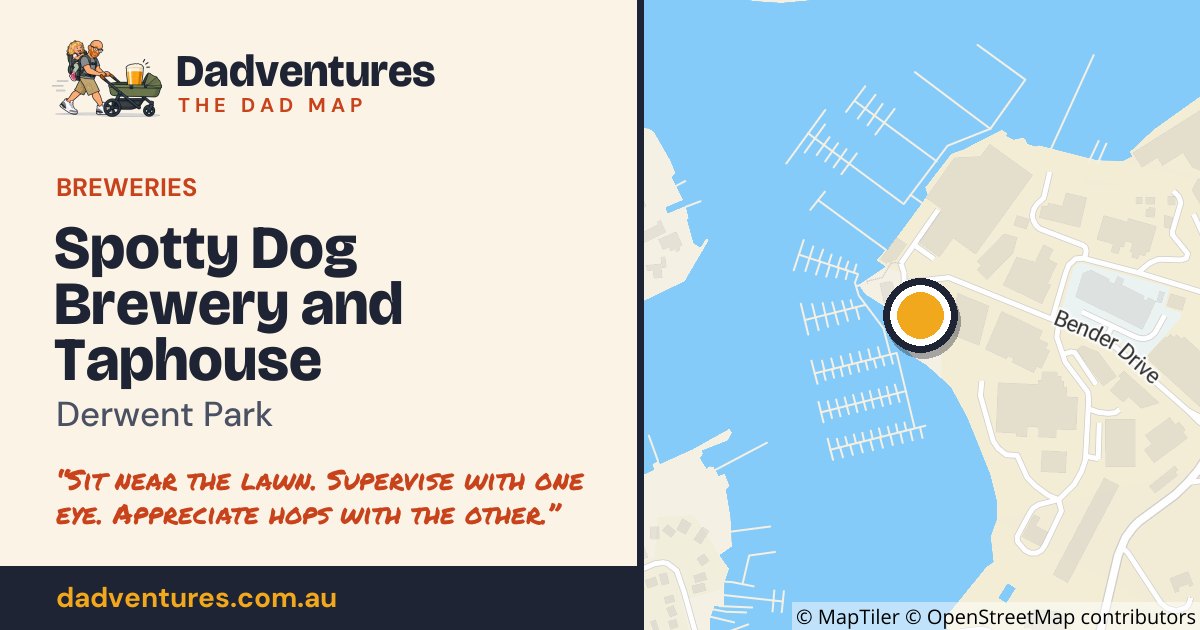 Spotty Dog Brewery and Taphouse on the Dad Map