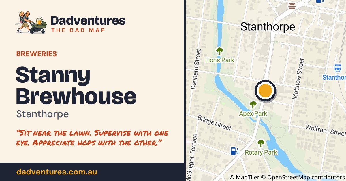 Stanny Brewhouse on the Dad Map