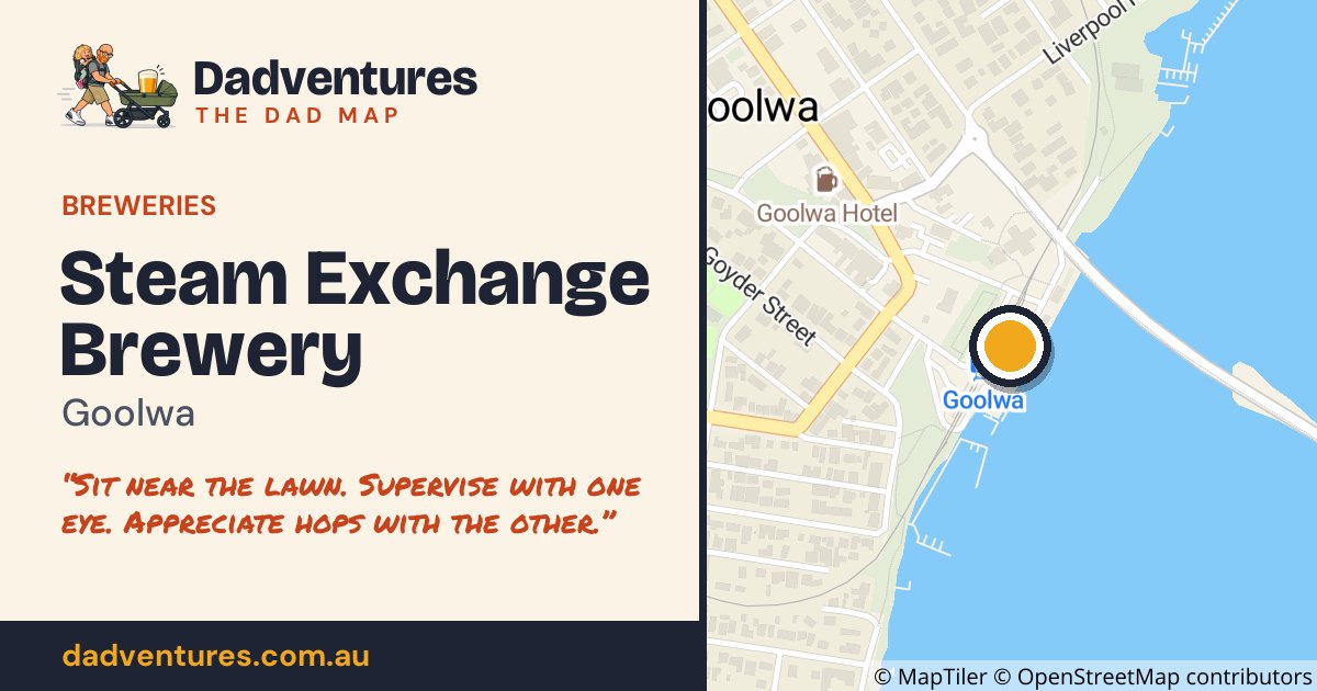 Steam Exchange Brewery on the Dad Map