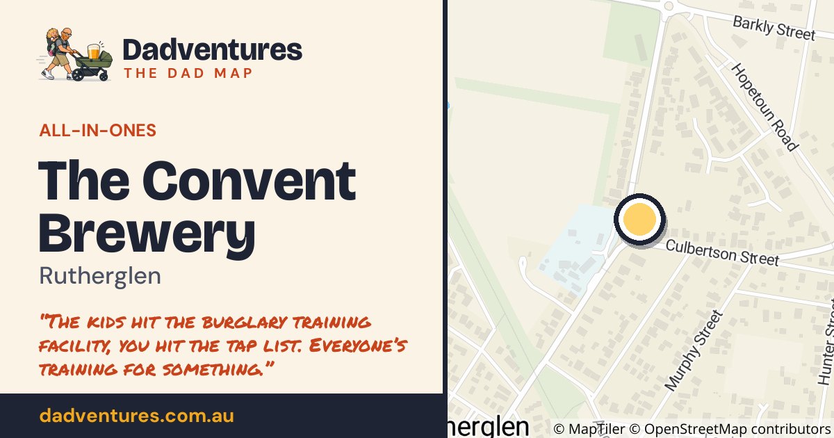 The Convent Brewery on the Dad Map