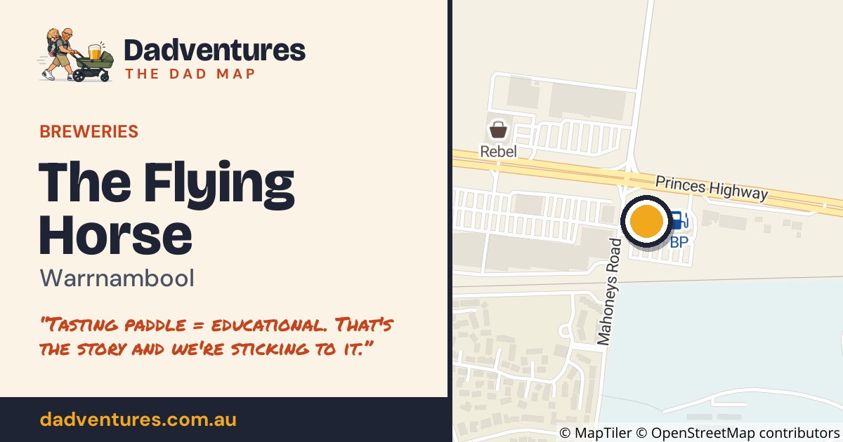 The Flying Horse on the Dad Map