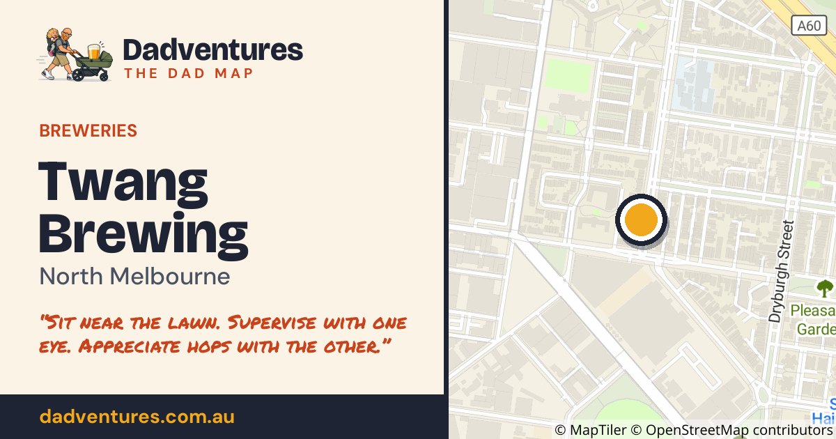 Twang Brewing on the Dad Map